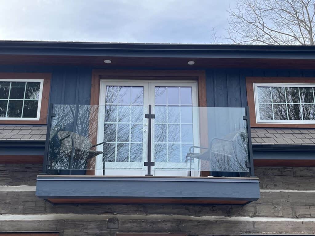 Second storey home rebuild in Owen Sound Ontario by Boulder and Beam