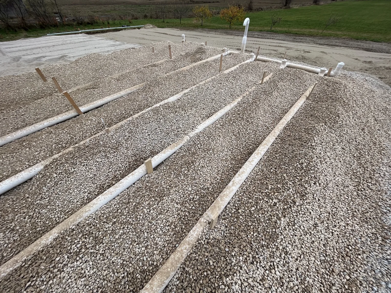 Septic system installation project — Boulder & Beam